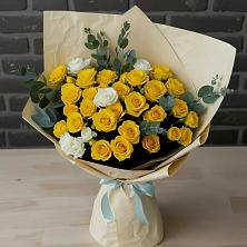 Букет цветов из:  Розы в Новомосковске