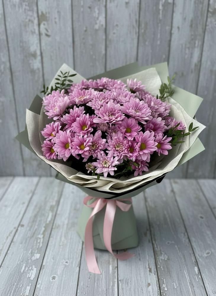 Букет цветов из: Хризантемы в Новомосковске