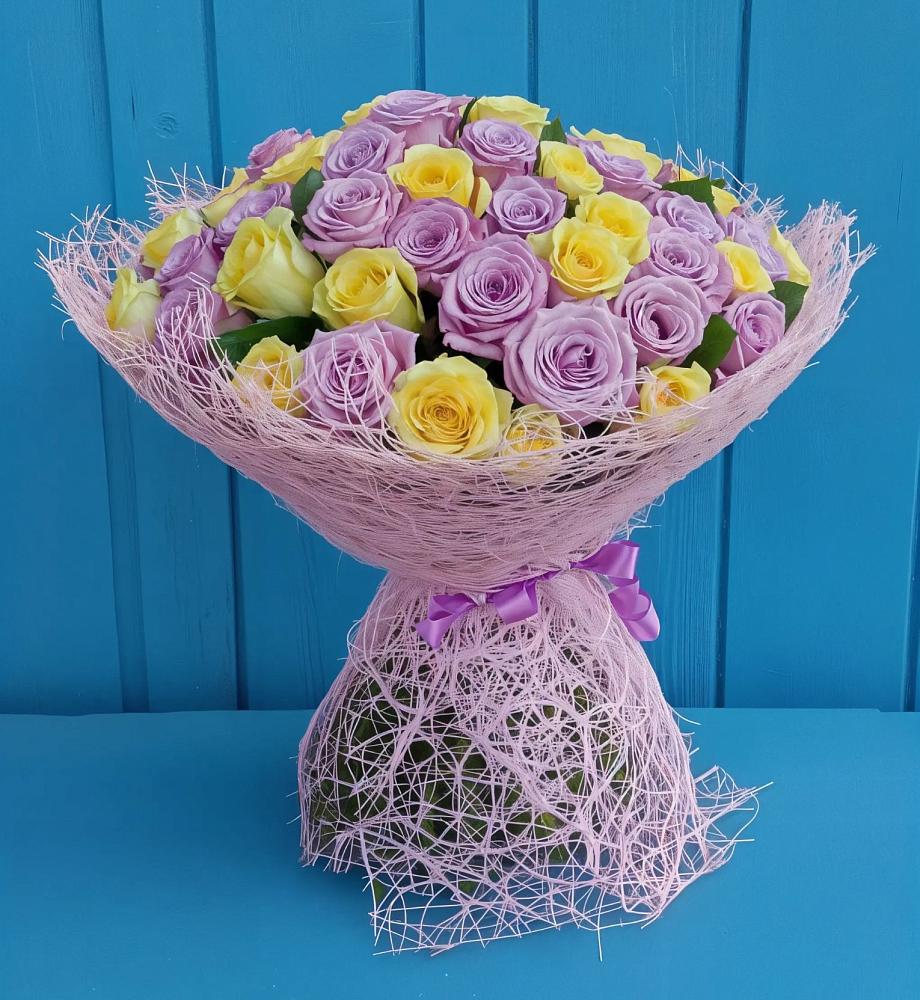 Букет 101 Волшебный Миг в Новомосковске