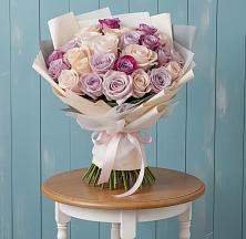 Букет цветов из:  Розы в Новомосковске