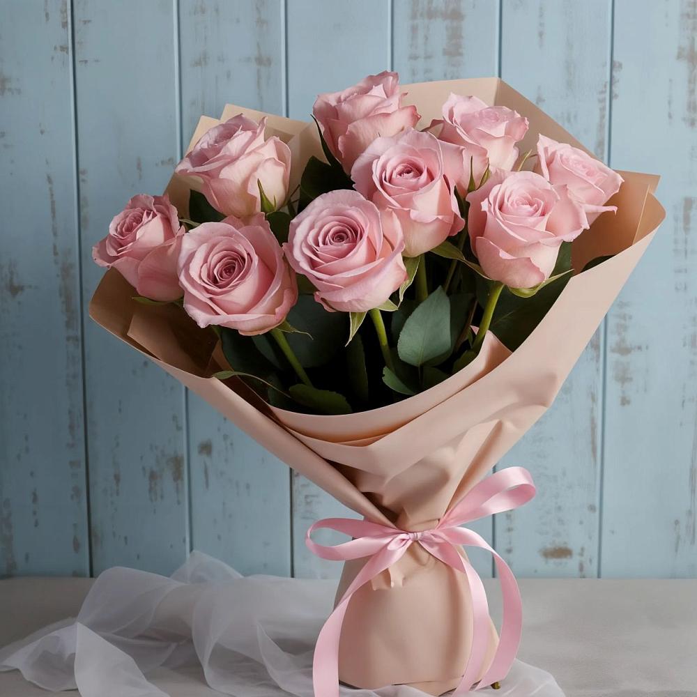 Букет цветов из: Розы в Новомосковске