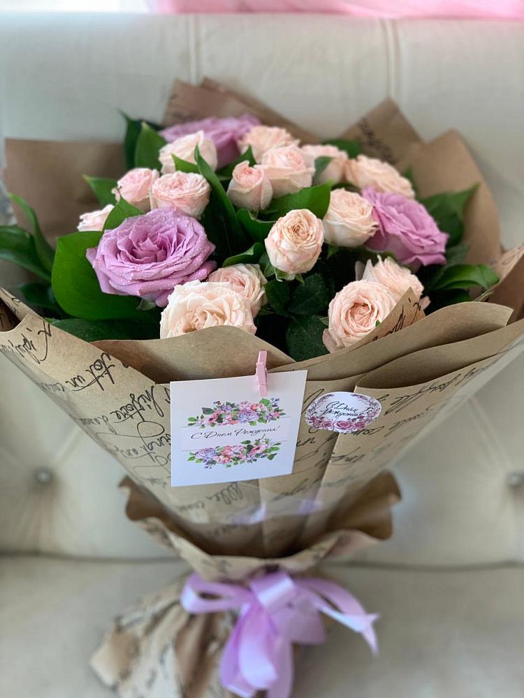 Букет цветов из: Розы в Новомосковске