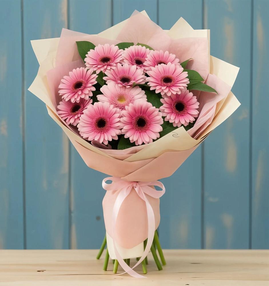 Букет цветов из: Герберы в Новомосковске