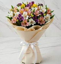 Букет цветов из:  Альстромерии в Новомосковске