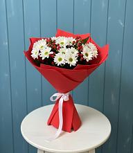 Букет цветов из:  Хризантемы в Новомосковске