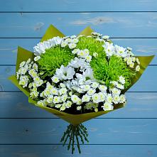 Букет цветов из:  Хризантемы #REPLACE_PRED# Новомосковске