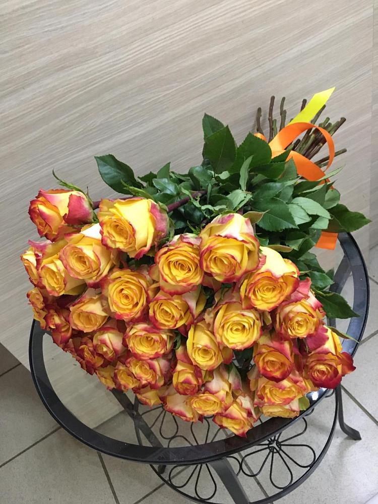 Букет Желтые розы в Новомосковске