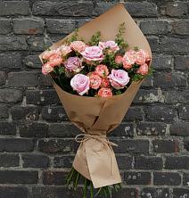 Букет цветов из:  Розы в Новомосковске