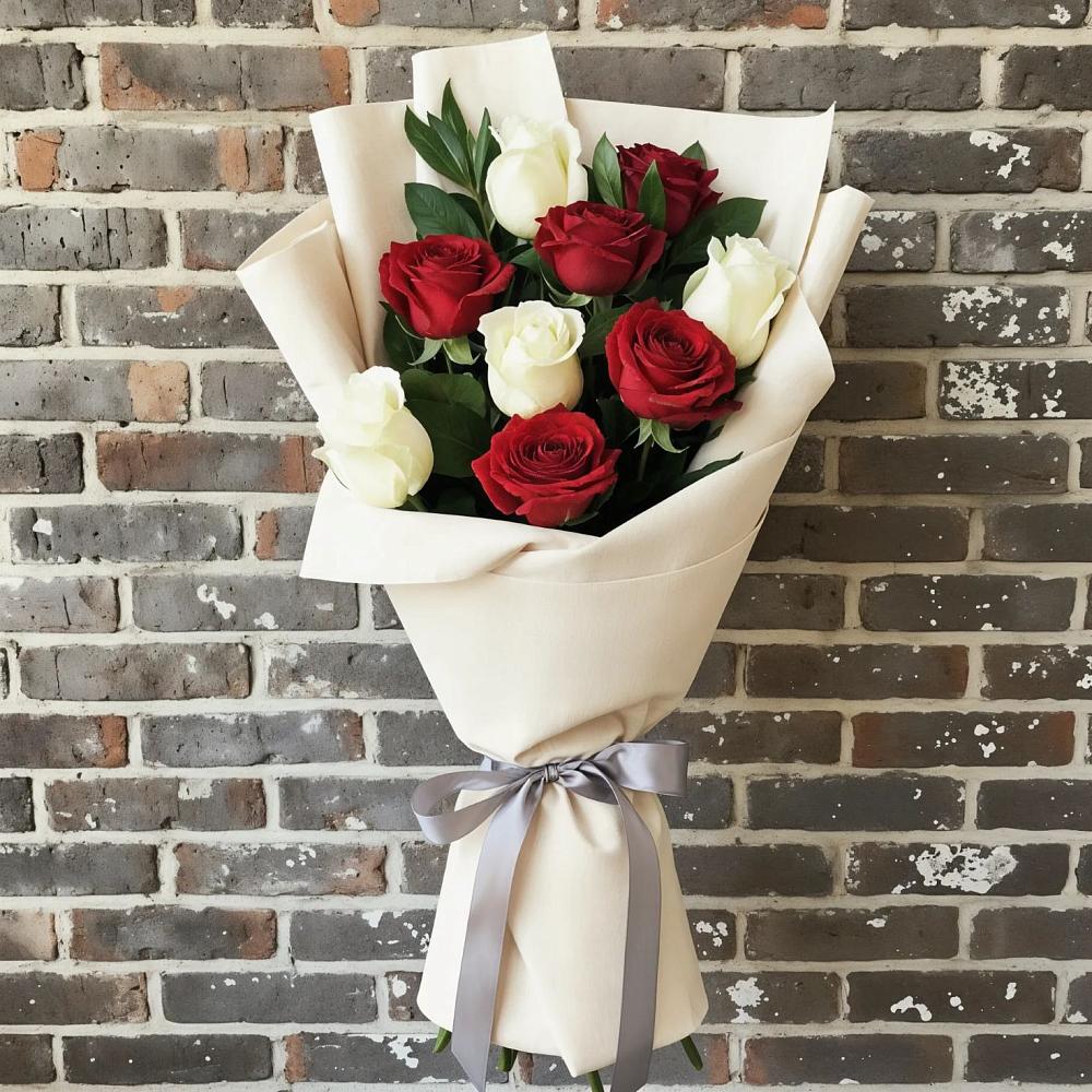 Букет цветов из: Розы в Новомосковске