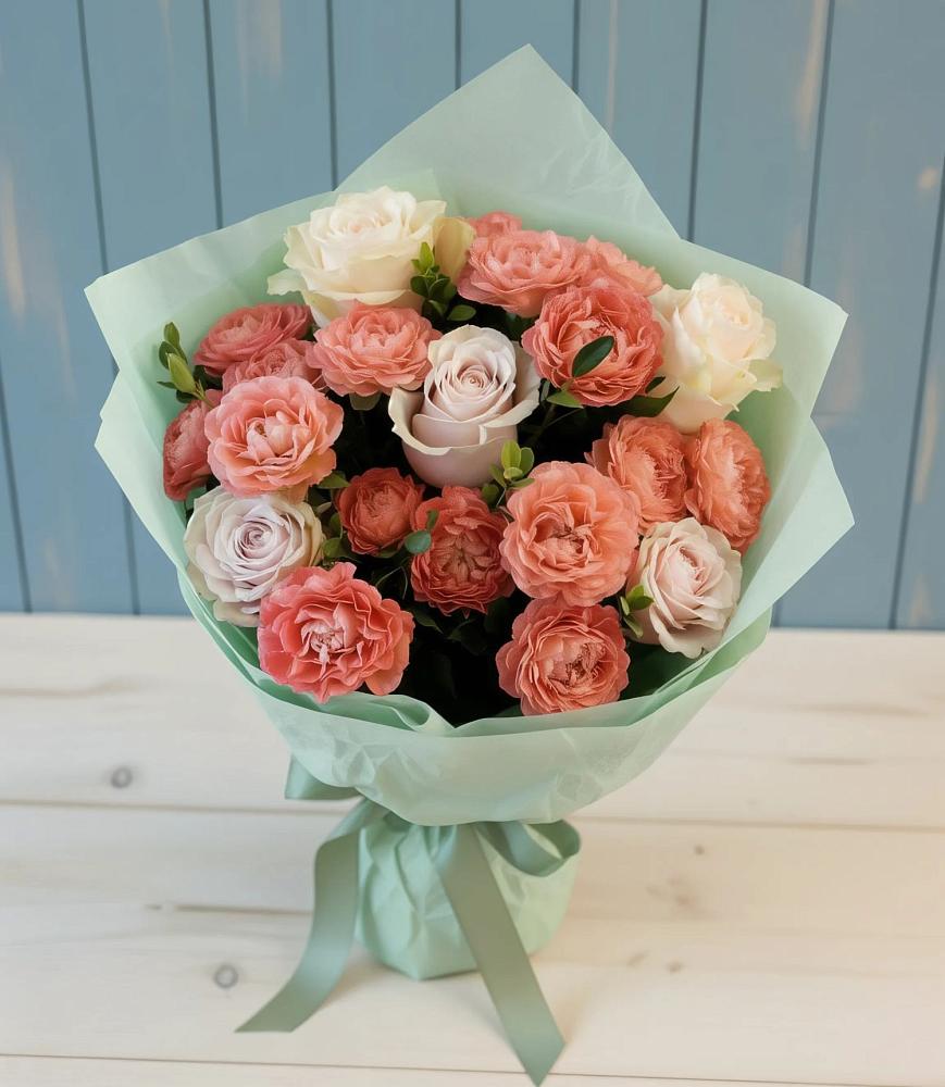 Букет цветов из: Розы в Новомосковске