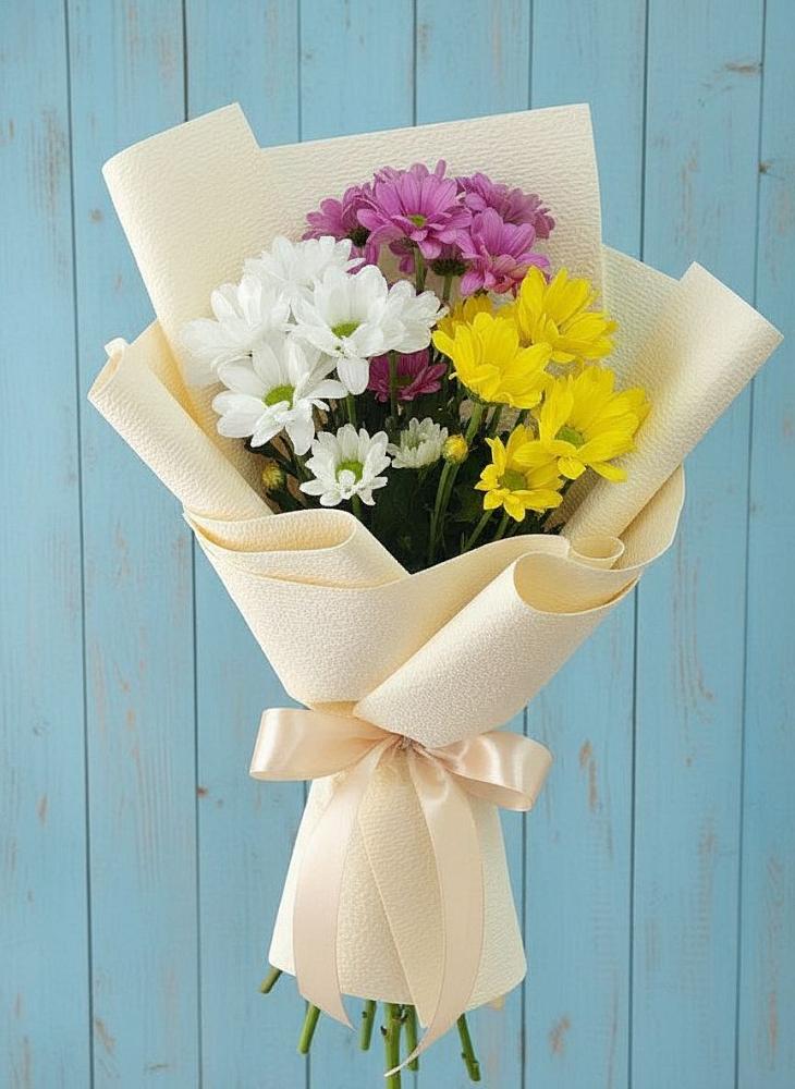 Букет цветов из: Хризантемы в Новомосковске