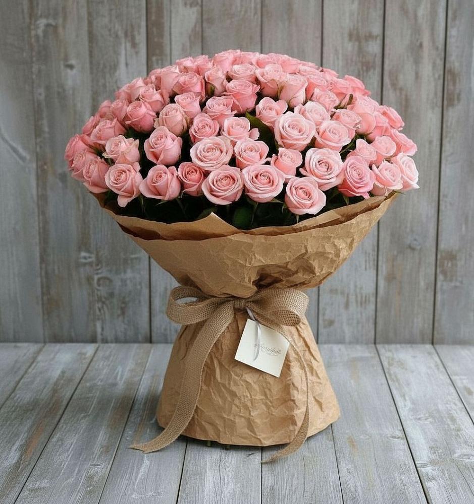 Букет 151 Роза Роуз в Новомосковске