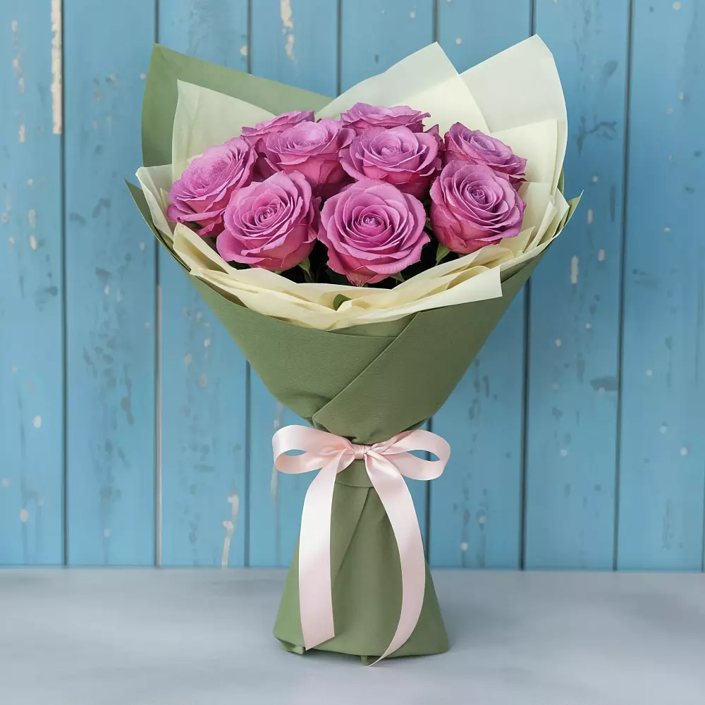 Букет Розы Фёрст Леди в Новомосковске