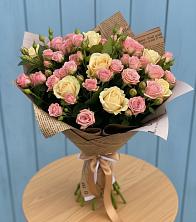 Букет цветов из:  Розы в Новомосковске