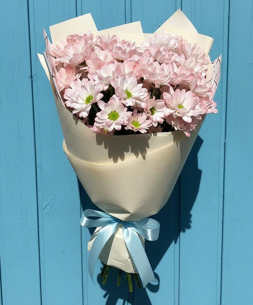 Букет цветов из: Хризантемы в Новомосковске