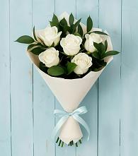 Букет цветов из:  Розы в Новомосковске