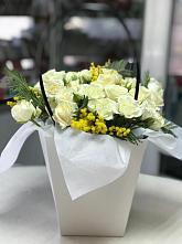 Цветочная композиция из Розы  в Новомосковске