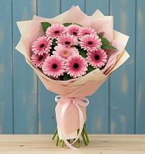 Букет цветов из:  Герберы в Новомосковске