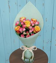 Букет цветов из:  Розы в Новомосковске