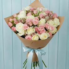 Букет цветов из:  Розы в Новомосковске